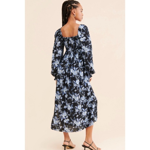 FREE PEOPLE Floral Midi Dress - Picture 3 of 3